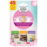 Sweet Home Tenderness of Silk for a Сabinet in Plates Air Freshener 3pcs