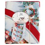 Provans Christmas Bonfire Oval Tapestry Tablecloth 135*240cm