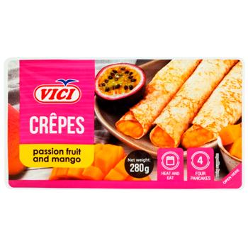 Блинчики Vici с маракуйей и манго замороженные 280г - купить, цены на Auchan - фото 2