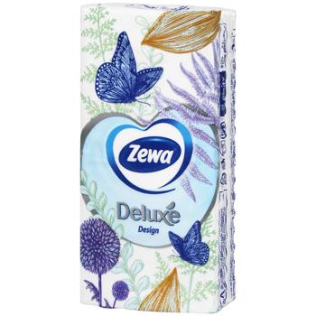 Zewa Deluxe 3-ply paper handkerchiefs 10pcs - buy, prices for COSMOS - photo 6