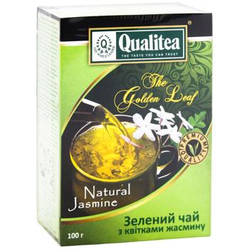 Чай зеленый Quality с цветками жасмина 100г - купить, цены на МегаМаркет - фото 2