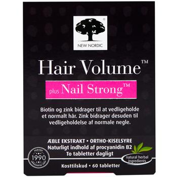 Витамины New Nordic Hair Volume Plus Nail Strong для волос и ногтей 60шт - купить, цены на WINETIME - фото 2