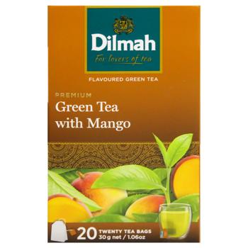 Чай зелений Dilmah Манго 20шт 1,5г - купити, ціни на - фото 2