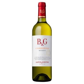 Вино Barton&Guestier Chardonnay Reserve белое сухое 13% 0,75л - купить, цены на КОСМОС - фото 1