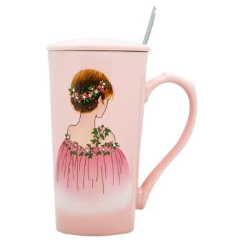 Girl in Rhinestones Cup 480ml - buy, prices for MegaMarket - photo 2