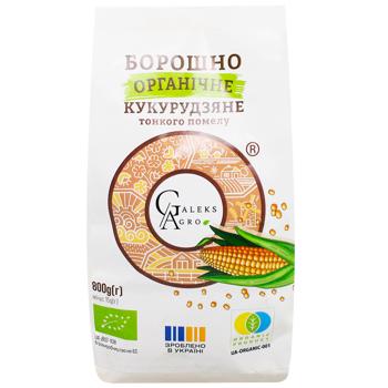 Galeks-Agro Finely Ground Corn Flour 800g - buy, prices for Biotus - photo 3