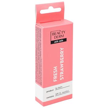 Бальзам для губ Beauty Derm Fresh Strawberry 10мл