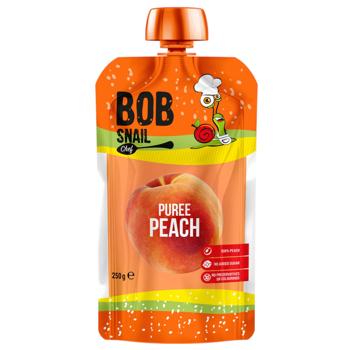 Пюре Bob Snail персикове 250г - купити, ціни на За Раз - фото 1