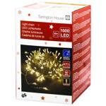 Гирлянда нить Tarrington House теплый белый 1000 LED