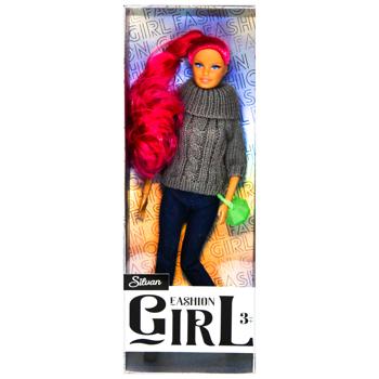 Кукла Silvan Fashion Girl в стильном наряде в ассортименте - купить, цены на Auchan - фото 3