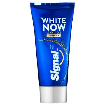 Signal Instant White Gold Toothpaste 50ml - buy, prices for Supermarket "Kharkiv" - photo 2