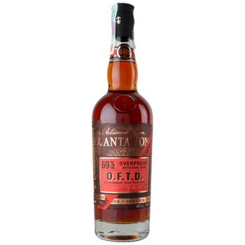 Ром Plantation Overproof 69% 0,7л - купити, ціни на Епіцентр FOOD - фото 1