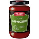 Shchedro Branded Sauce with Garlic 370g