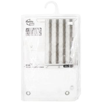 Shower Сurtain Mesh 180*180cm YJ70-16816 - buy, prices for Tavria V - photo 1