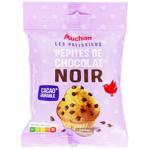 Краплі Auchan шоколадні 100г