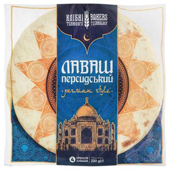 Khlibni Tekhnolohii Premium Persian Lavash 4pcs 230g - buy, prices for Za Raz - photo 1