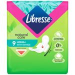 Прокладки гігієнічні Libresse Natural Care Super 9шт