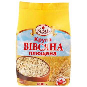 Крупа овсяная Козуб Продукт плющенная 500г - купить, цены на КОСМОС - фото 1