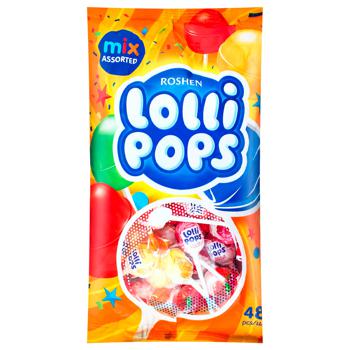 Карамель Roshen Lollipops з йогуртовими смаками 920г - купити, ціни на METRO - фото 2