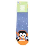 Шкарпетки Premier Socks Пінгвін дитячі класичні махрові р.22-24 синій