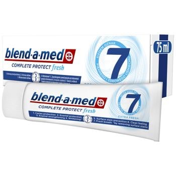 Зубная паста Blend-a-Med Complete Protect 7 экстрасвежесть 75мл