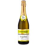 Fratelli Fragolino Bianco White Semisweet Sparkling Wine Drink 6-6.9% 0.75l