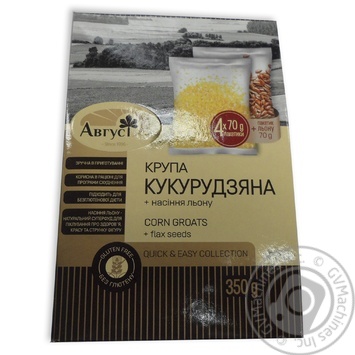 Groats Avhust flaxseed packed 350g - buy, prices for MegaMarket - photo 2