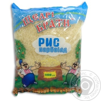 Shchedri Braty Steam Boiled Round Rice 1kg - buy, prices for MegaMarket - photo 3