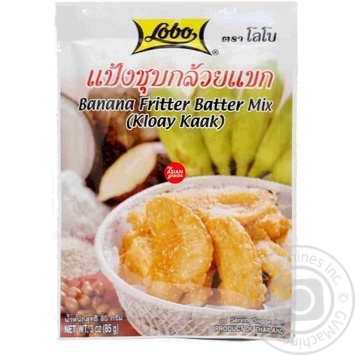 Lobo Banana Fritter Batter Mix 85g - buy, prices for Auchan - photo 1