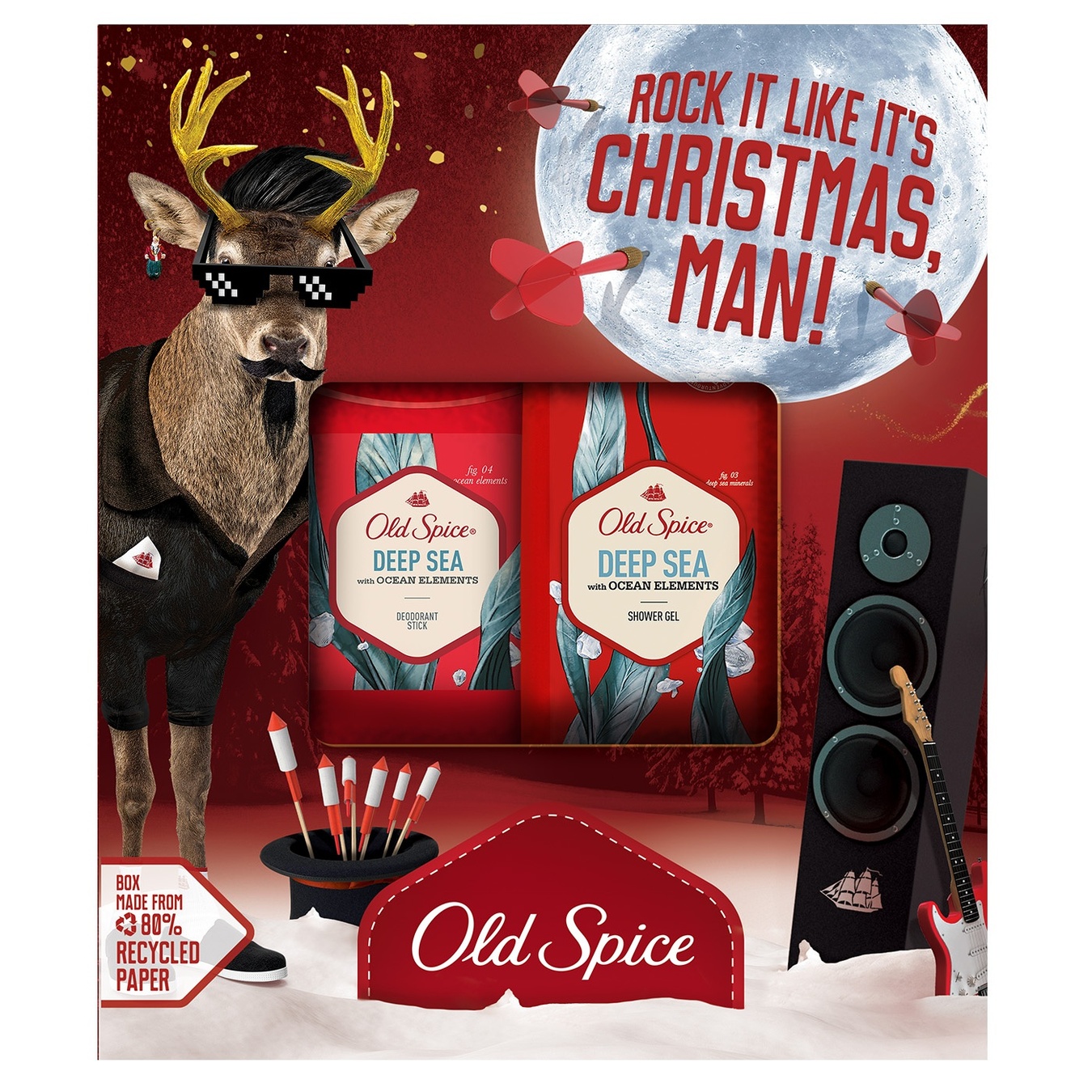 

Набор подарочный Old Spice Deep sea мужской