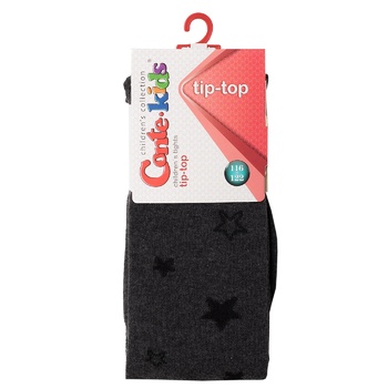 Колготи Conte-kids Tip-Top дитячі р.128-134 темно-сірий - купити, ціни на - фото 1