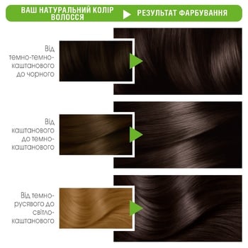 Краска для волос Garnier Color Naturals 3 Темный каштан - купить, цены на METRO - фото 4