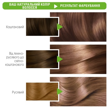 Краска для волос Garnier Color Naturals натуральный русый №7.132 - купить, цены на МегаМаркет - фото 4