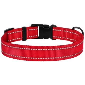 Barksi BronzeDog Active нейлоновий нашийник для собак S - червоний - купити, ціни на MasterZoo - фото 2