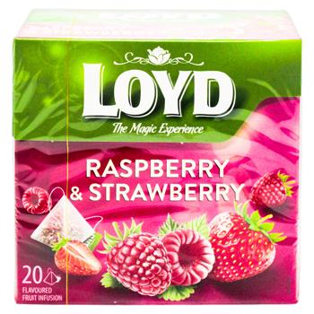 Loyd Raspberry and Strawberry Fruit Tea 2g*20pcs - buy, prices for COSMOS - photo 3