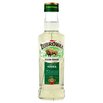 Водка Zubrowka Bison Grass 40% 200мл - купить, цены на ЕКО Маркет - фото 1