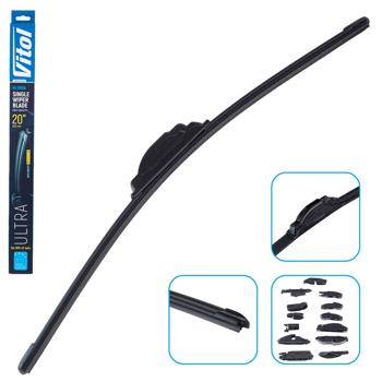 Щетка стеклоочистителя Витол Китай - купить, цены на Идеал - фото 1