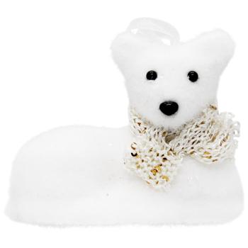 Snow Animal Christmas Tree Decoration 11x9cm in assortment - buy, prices for - photo 7