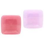 Тарелка квадратная пластиковая 22см