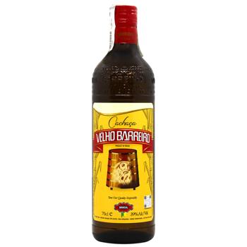 Кашаса Velho Barreiro Cachaca 39% 0,7л - купить, цены на МегаМаркет - фото 1