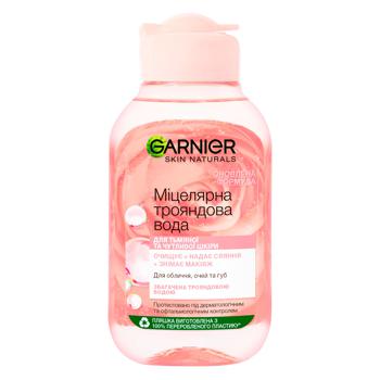 Міцелярна вода Garnier Skin Naturals з трояндою 100мл - купити, ціни на КОСМОС - фото 1