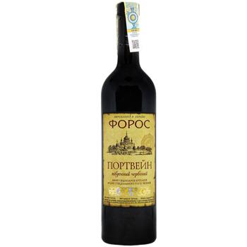 Foros Port South Red red strong wine 17% 0.75l - buy, prices for Supermarket "Kharkiv" - photo 1