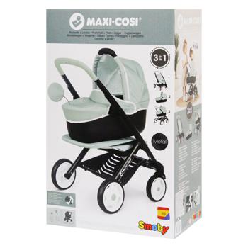 Коляска Maxi-Cosi&Quinny 3в1 Мята со съемной люлькой 545x385x64см - купить, цены на МегаМаркет - фото 1