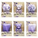 Bartek Candles Lavender Figurines Candle 7cm in assortment