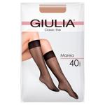 Гольфы женские Giulia Marea Gambaletto 40 Den nero черные 2пары