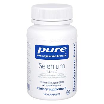 Селен (цитрат), Selenium (citrate), Pure Encapsulations, 180 капсул