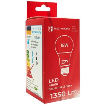 Electro House LED Bulb A65 15W 4100K 220V E27 - buy, prices for Vostorg - photo 4