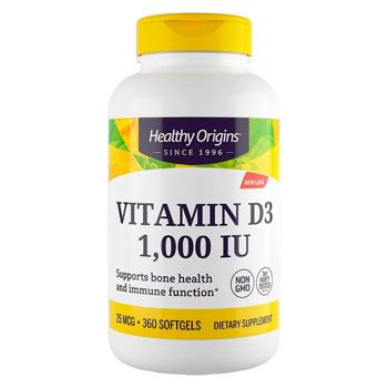 vitamin d healthy origins 360pcs