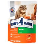 Club 4 Paws Premium Food for Adult Cats with Chicken 900g