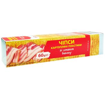 Subota Chips with Bacon Flavor 60g - buy, prices for - photo 4